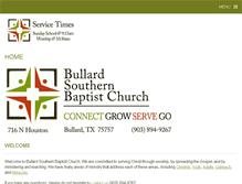 Tablet Screenshot of bullardsouthern.com